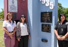 Myrian Prunotto presidió el emotivo acto del 90° Aniversario de la Democracia y la Soberanía en Plaza de Mercedes